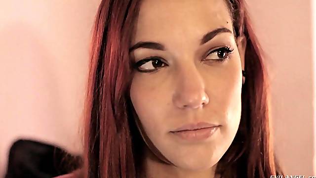 Silvia Rubi pegging her guy anal deeply using strap-on