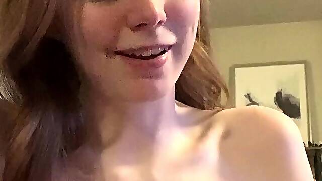 Big boobs milf masturbates with her dildo
