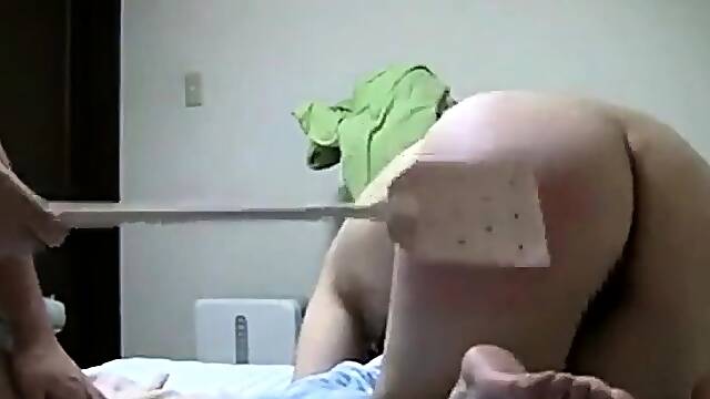 Spanking Japanese Amateur MILF