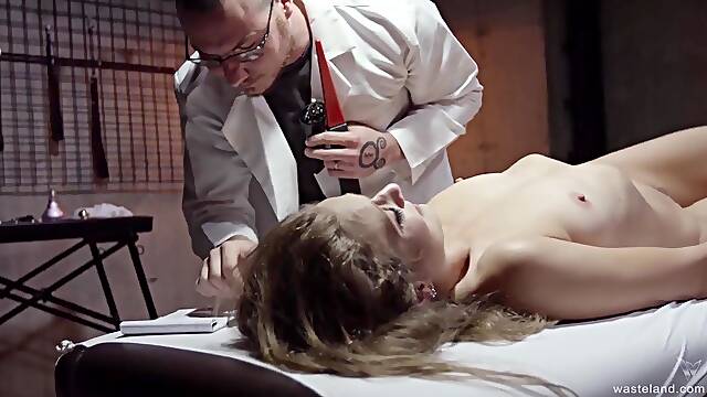 WASTELAND SADISM & MASOCHISM - Tall Ash-Blonde Servant Predominated With Violet Wand