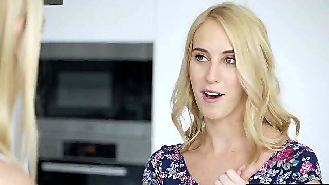 BLACKED Blonde BFFs Cadence Lux and Alli Rae Share a huge BBC