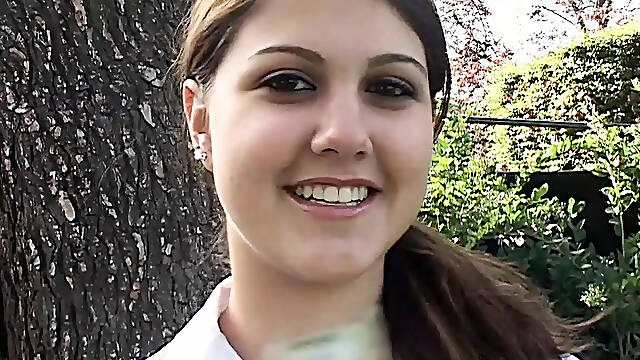 18 Year Old Teen's Homework Help Turns into a Brutal Creampie