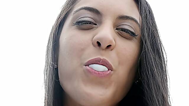 Erotic cocksucker gets him hard because she wants to fuck