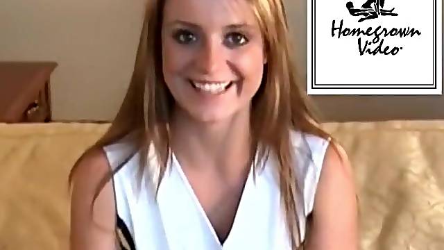 Cheerleader screwed by monster cocksman in Homegrown amateur vid