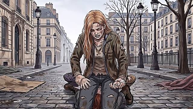 Paris Street Catfight – Dirty Face Sitting Domination on the Cobblestones | FHD