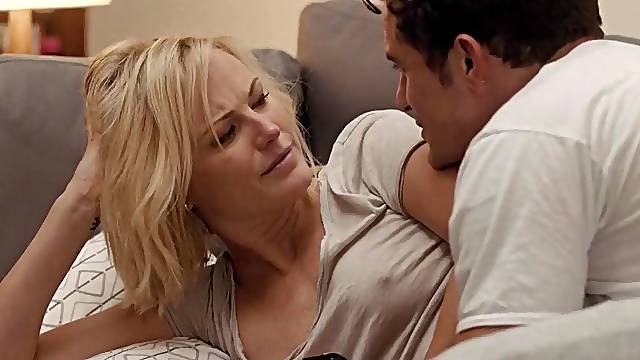 Sexy blonde has a blast being seduced by her hot lover