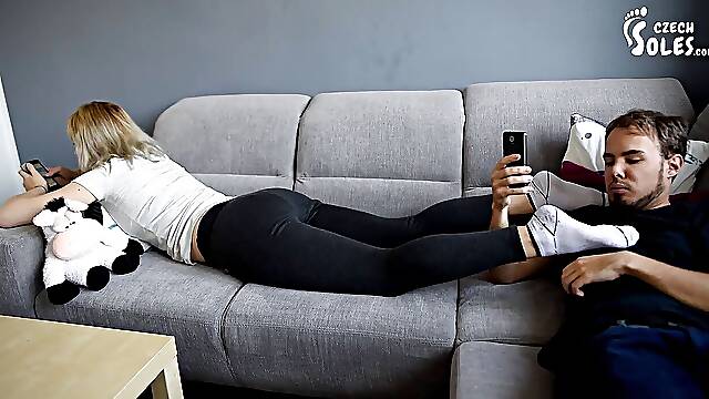 A chance to smell her socks