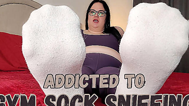 Addicted to Gym Sock Sniffing