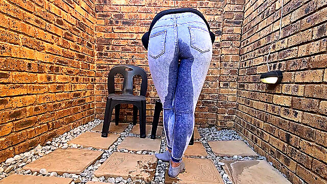 Chubby Small Boobs Slut Indoors and Outdoors Pissing Compilation, Wet and Messy