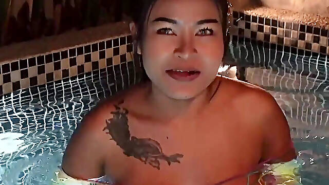 Asiansexdiary Cum on Tits with Huge Tit Asian Girl