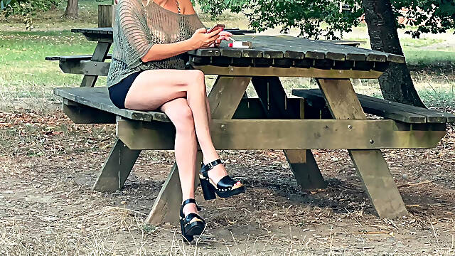 A Short Break at a Motorway Rest Area in Search of Truck Drivers