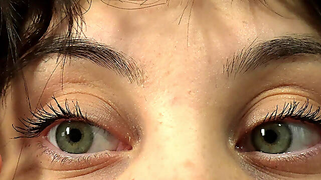 Come Look Into My Eyes Because I Have an Eye Fetish and I'll Show You My Eyes up Close