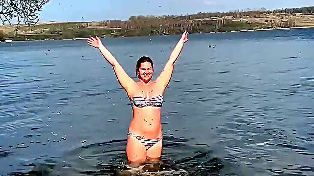 I spent the whole weekend swimming