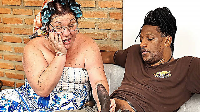 BBW Mature Destroyed by a Fat Big Black Dick