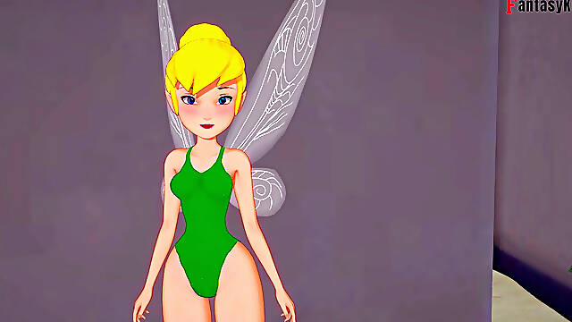 Tinkerbell Bikini Sex at the Beach